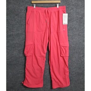 Lululemon Pants Women XL Pink‎ 32" Dance Studio Relaxed Fit MR Cargo Pant NWT